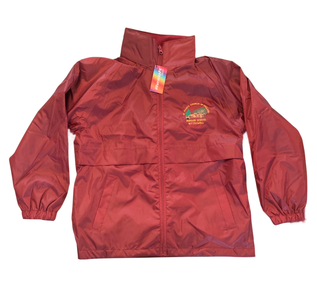 St Mary's C of E Primary School Bitteswell Fleece-Lined Showerproof Jacket