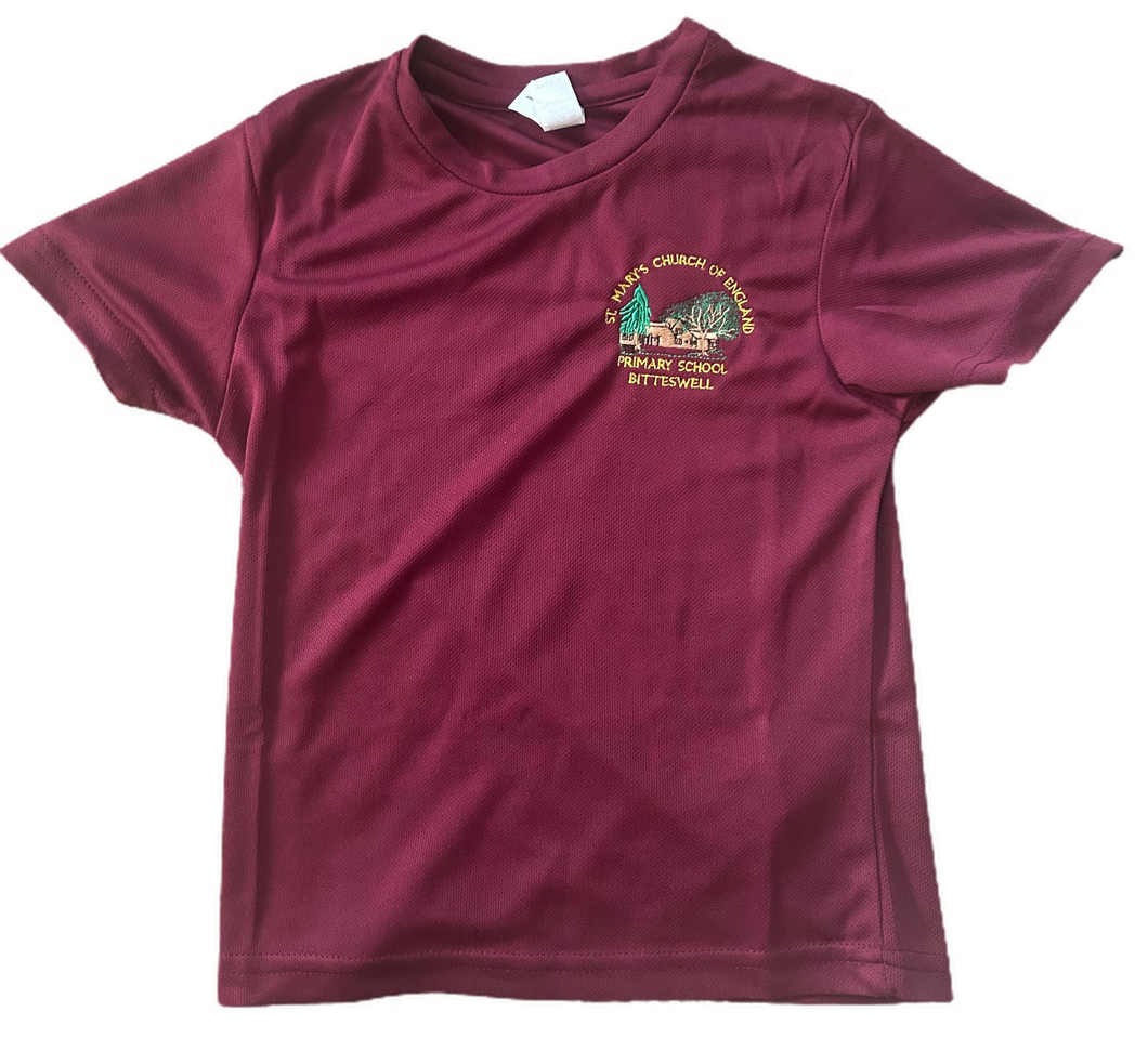 St Mary's C of E Primary School Bitteswell PE T-Shirt